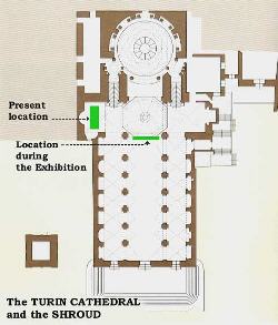Plan of the Turin Cathedral